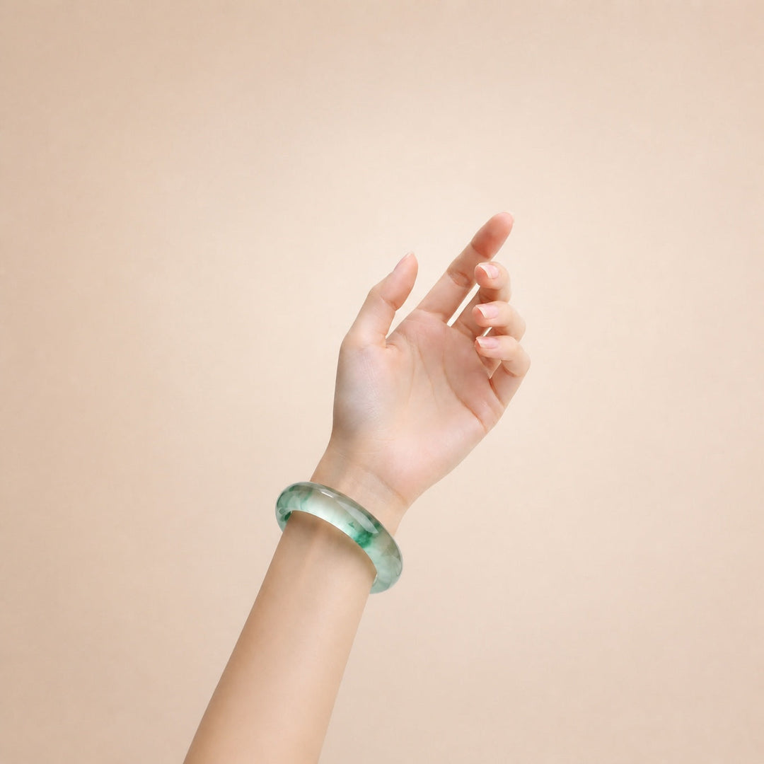 Bracelet en jade d&
