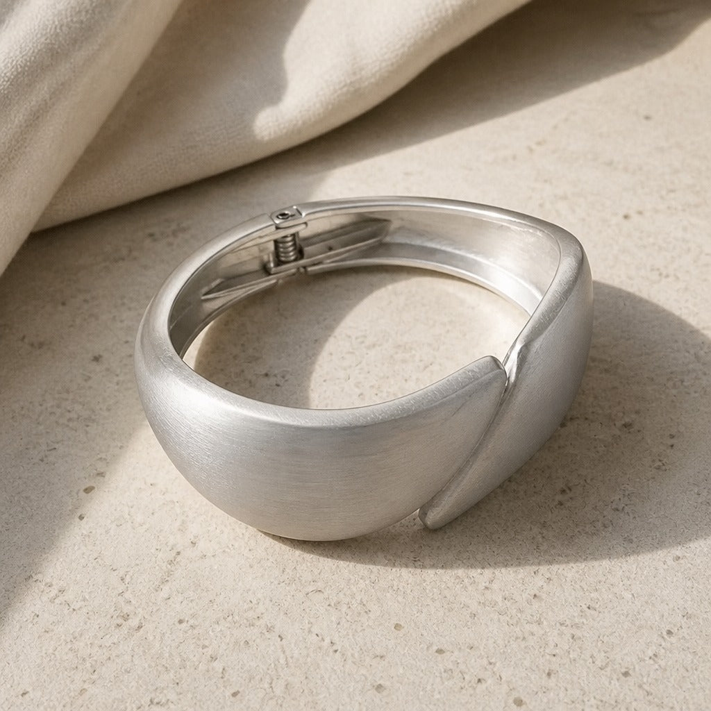 Bracelet Prestige Artisan en Or Blanc