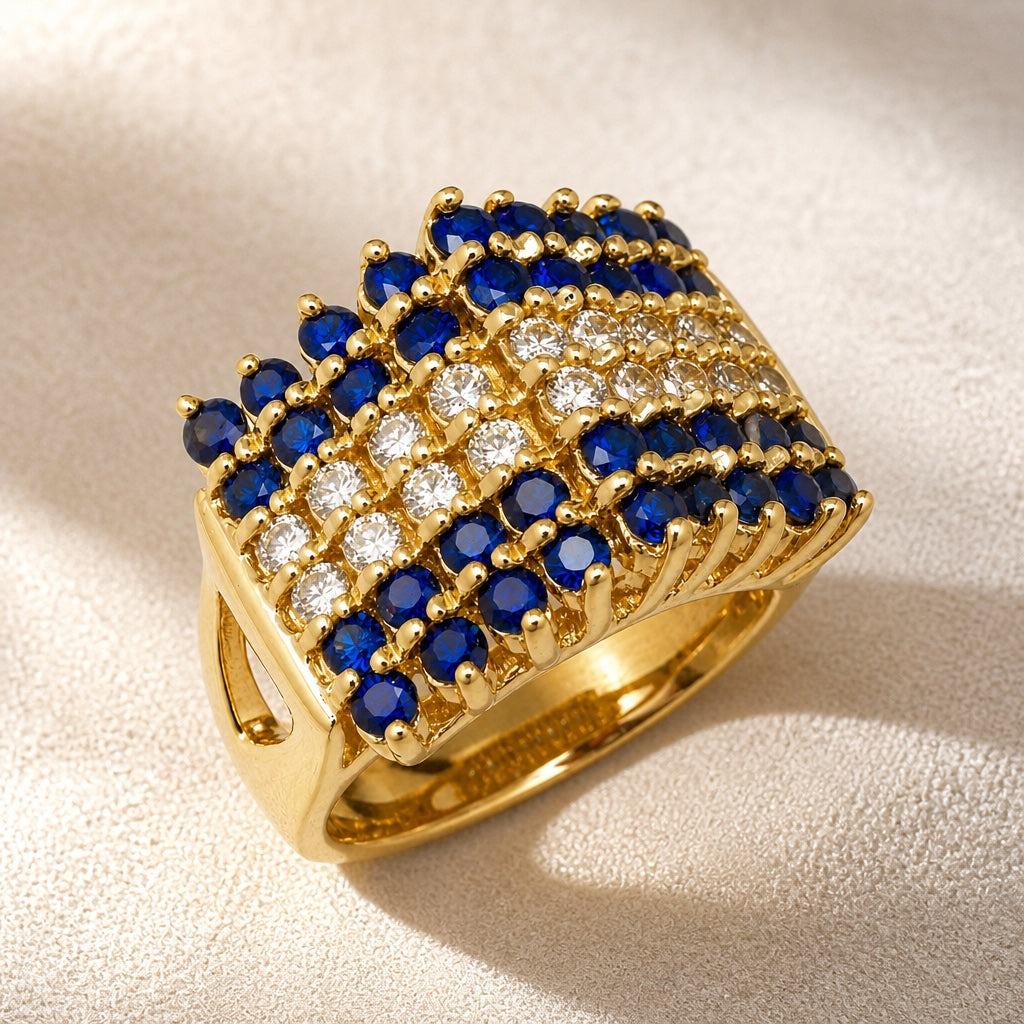 Bague Exquise en Zirconium