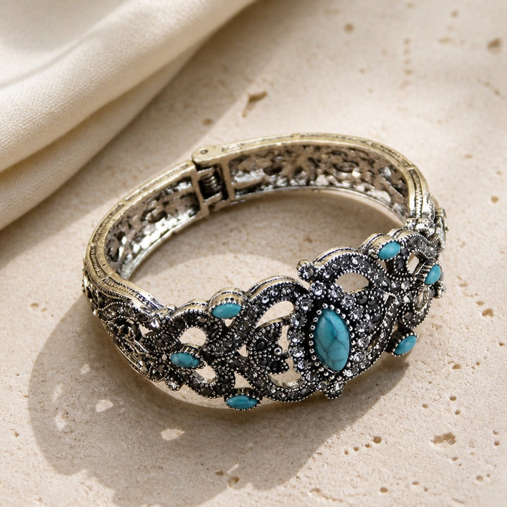 Bracelet manchette artisanal vintage