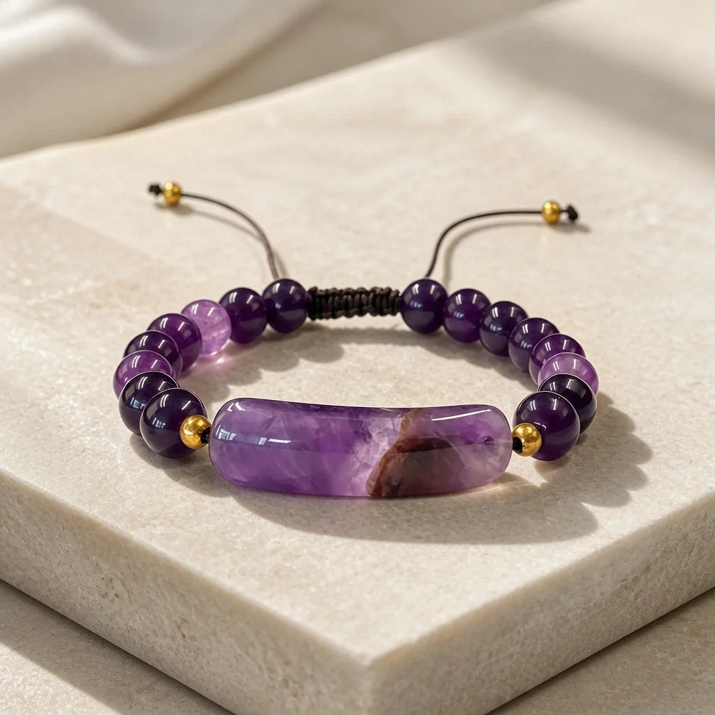 Bracelet Classique à Perles Réglable