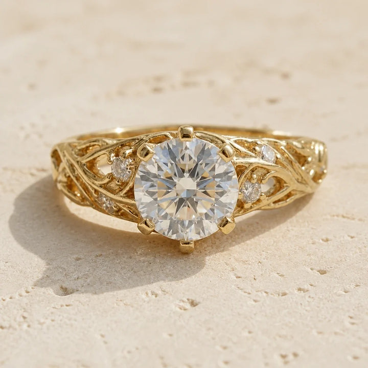 Bague Exquise en Zirconium Étranger