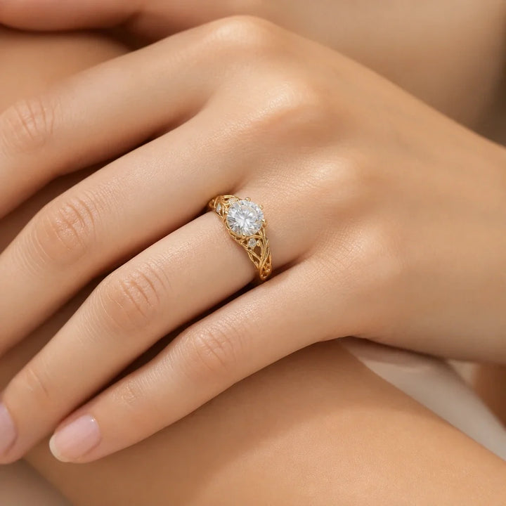 Bague Exquise en Zirconium Étranger
