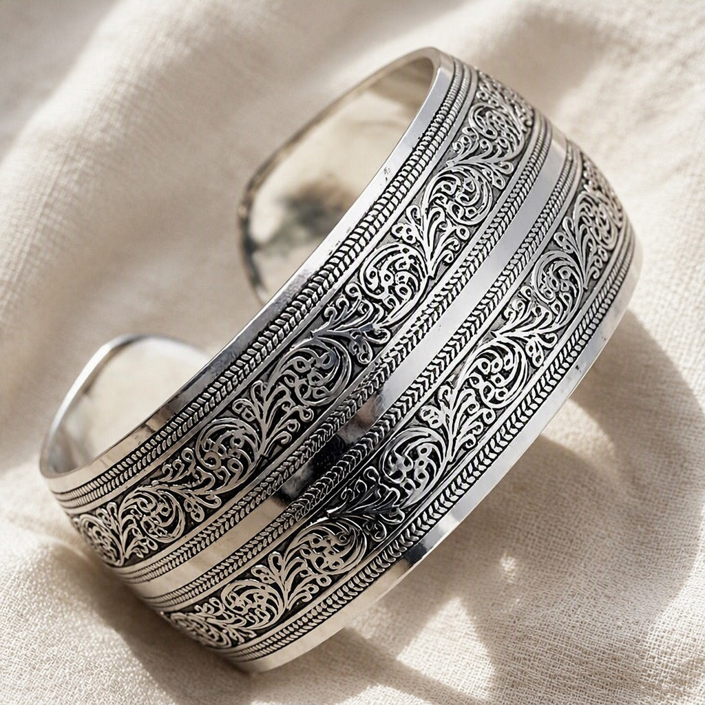 Bracelet Ouvert Vigne Impériale