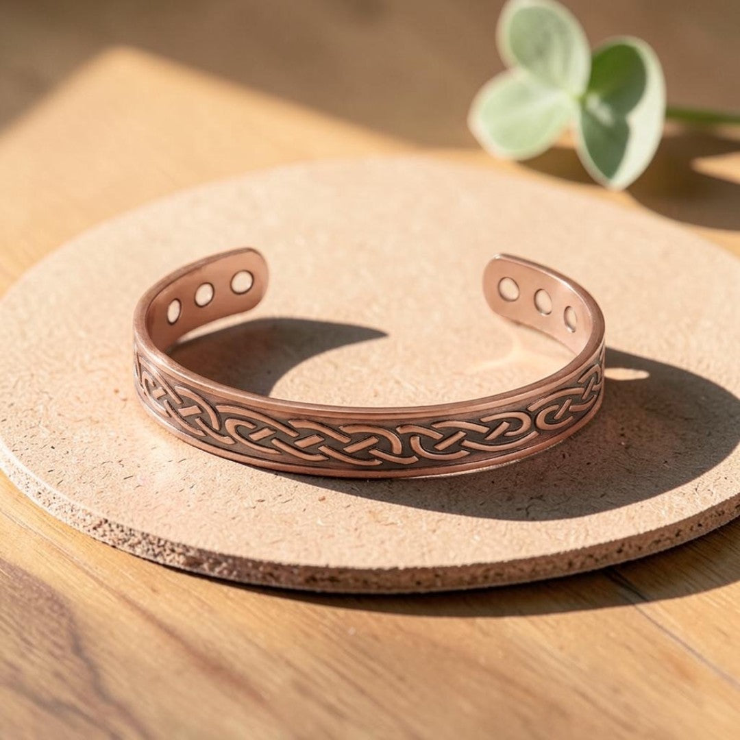 Bracelet en cuivre Lavandula d&