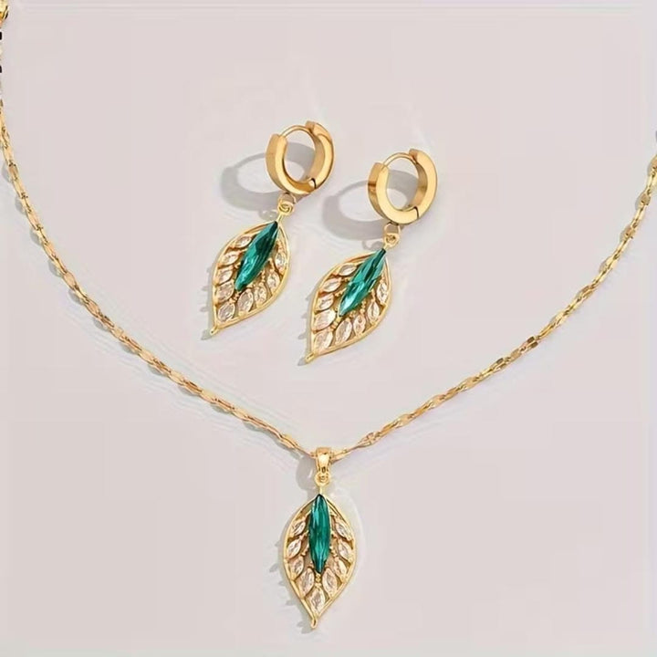 Ensemble de Bijoux Luxe Leaflight