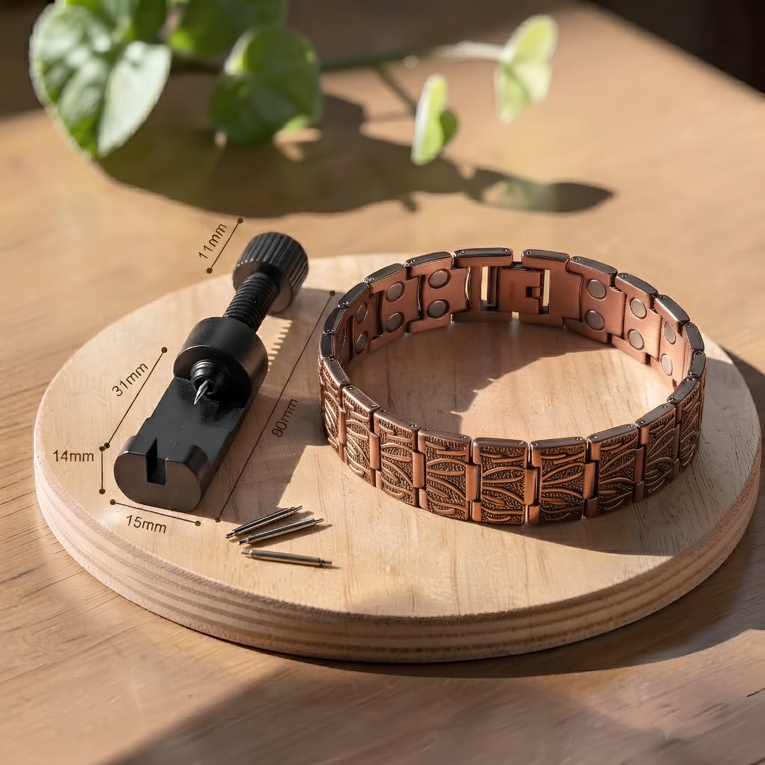 Bracelet en cuivre pour homme Ella&