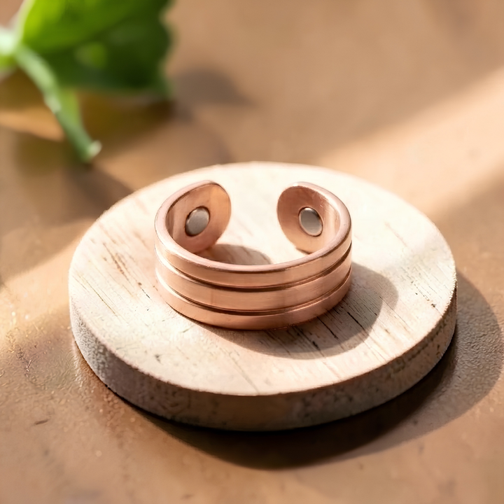 Bague Evolve en cuivre d&