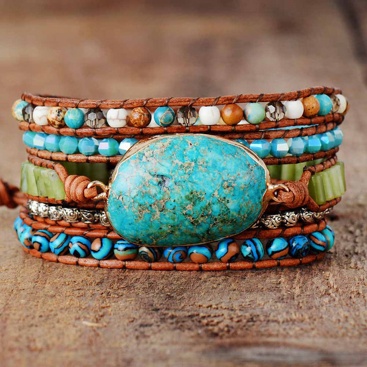 Bracelet de Protection en Amazonite
