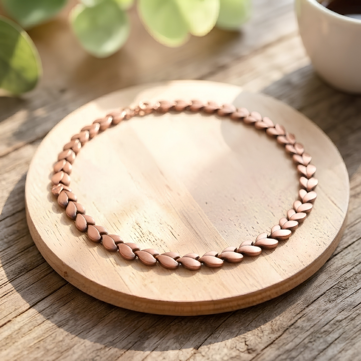 Collier Zinnia en Cuivre d&
