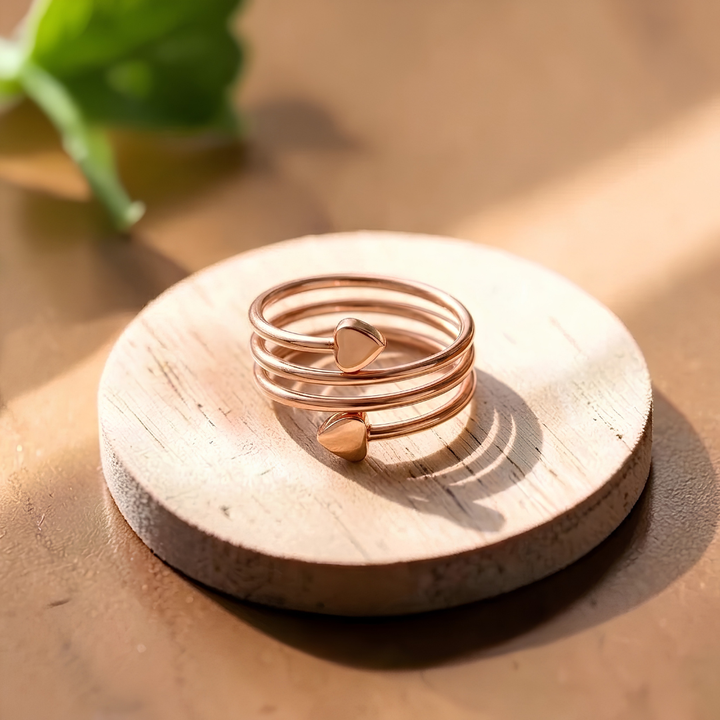 Bague en Cuivre Rose Ella