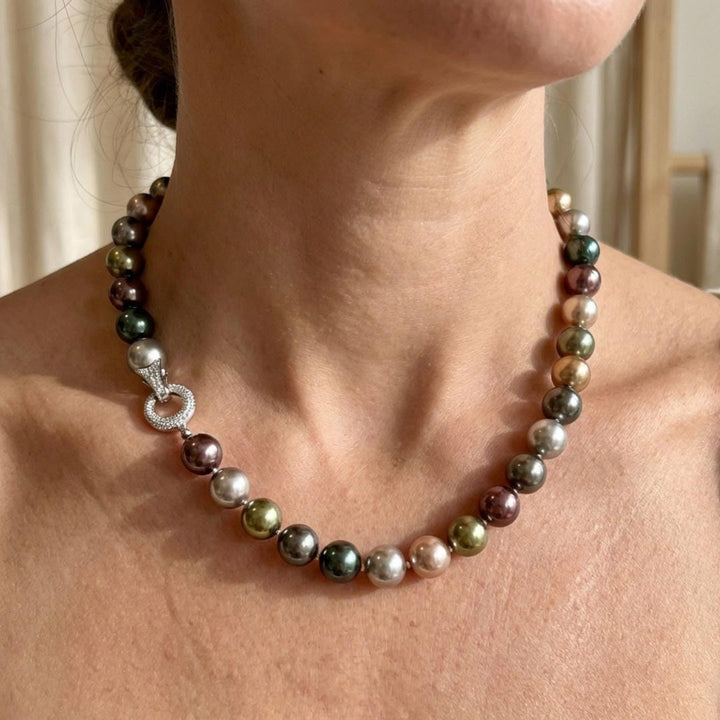 Collier Perles de Minuit
