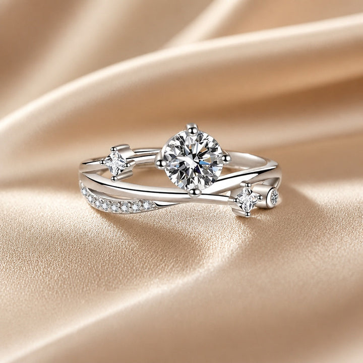 Bague Céleste en Zirconium de l&