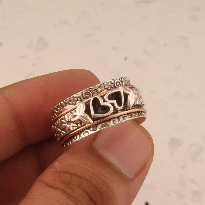 Bague Héritage en Argent avec Gravure
