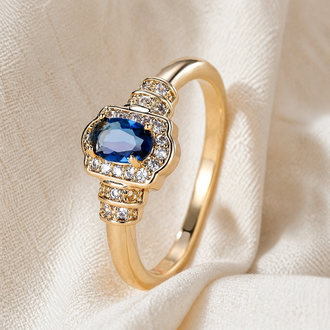 Bague Héritage en Cristal de Saphir