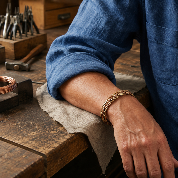 Bracelet en cuivre Plaît