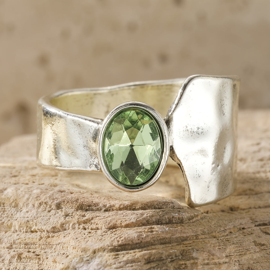 Bague Radieuse en Zirconia Pastoral