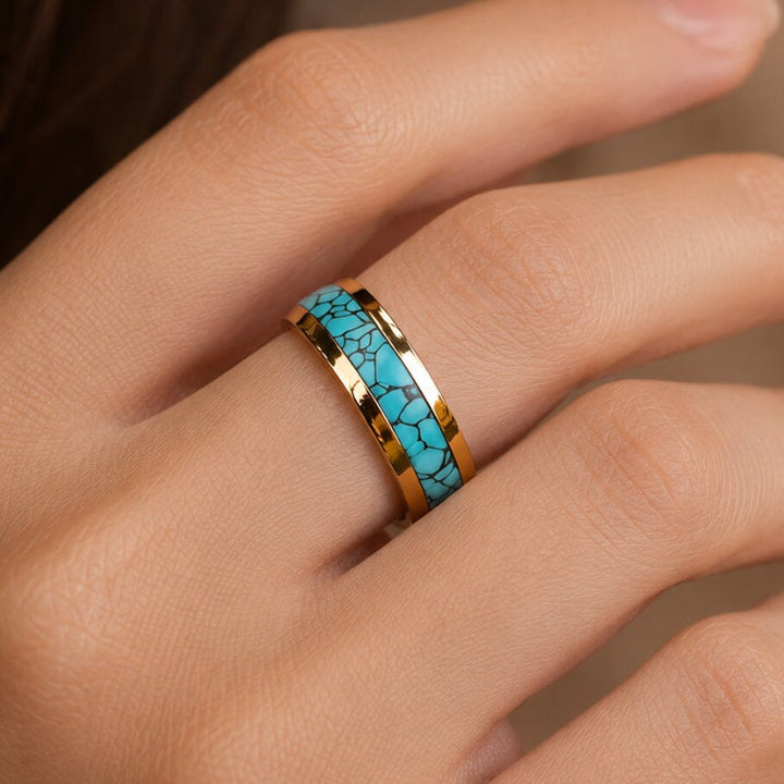 Bague Élite en Turquoise