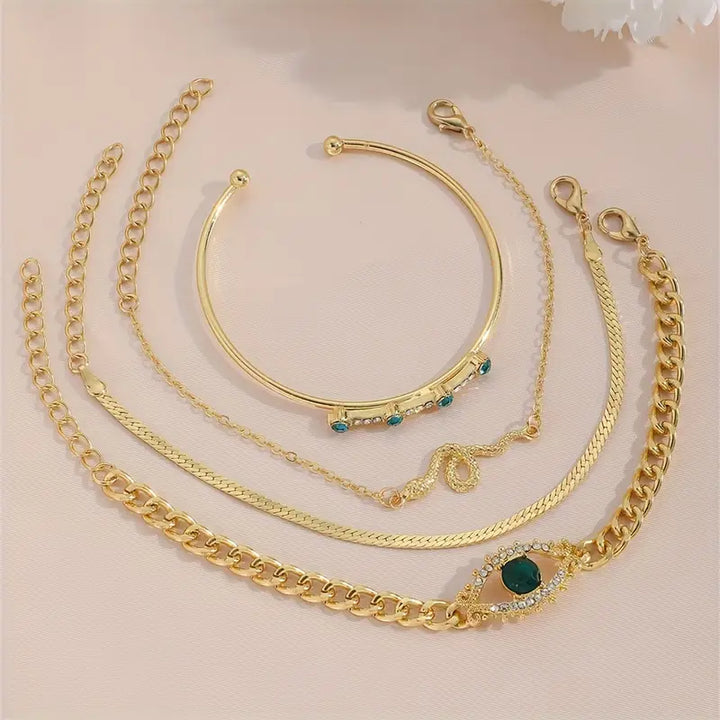 Selena Virelle Bracelet Set | Gold
