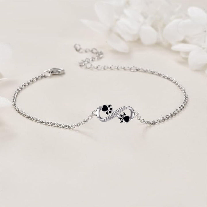 Pendentif Infini en Bracelet Patte d&