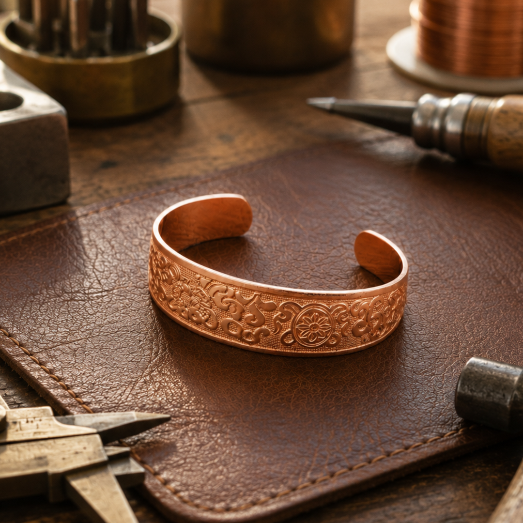 Bracelet en cuivre Relic