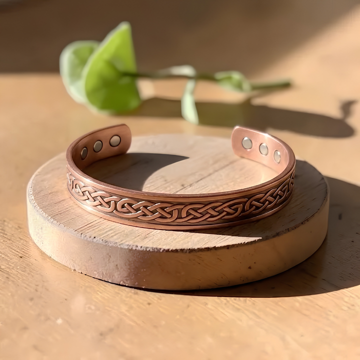 Bracelet en cuivre Dahlia par Ella