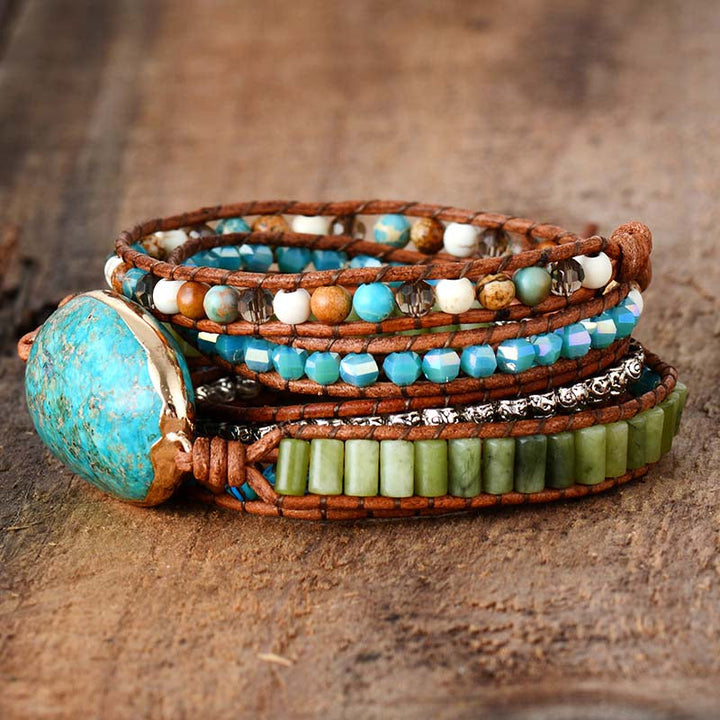 Bracelet de Protection en Amazonite