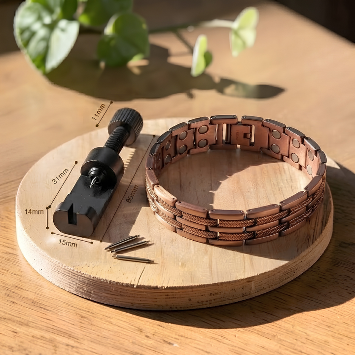 Bracelet en cuivre pour homme Ella&