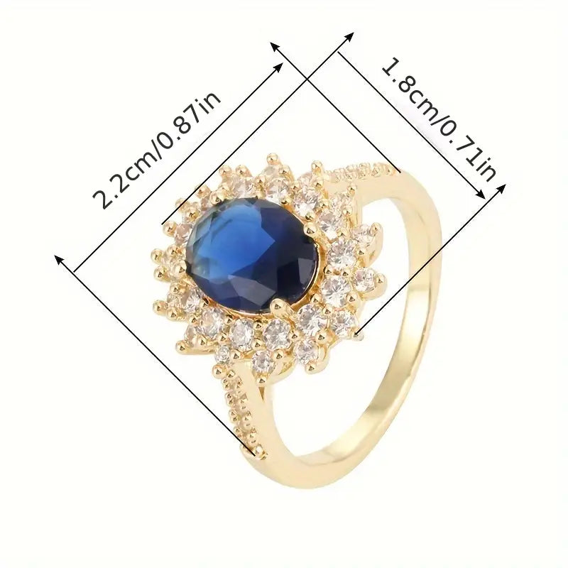 Vionne Saphirae Ring | Gold