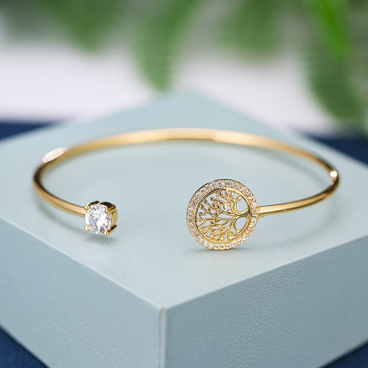 Bracelet en Or Blanc Arbre de Vie
