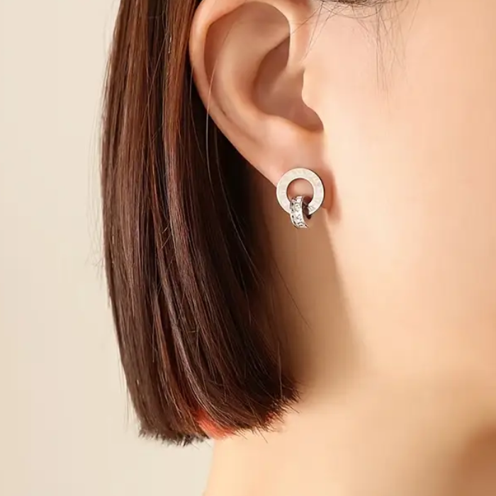 Ensemble Infini en Or Blanc