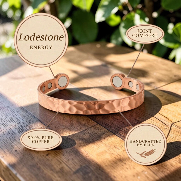 Bracelet en cuivre Lodestone d&