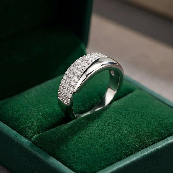 Bague Croisée Élégante Enveloppante