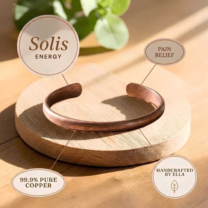 Bracelet en cuivre Solis d&