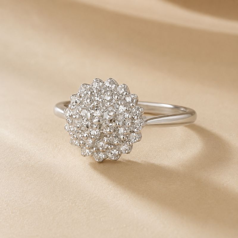 Bague Florale Élégante et Raffinée
