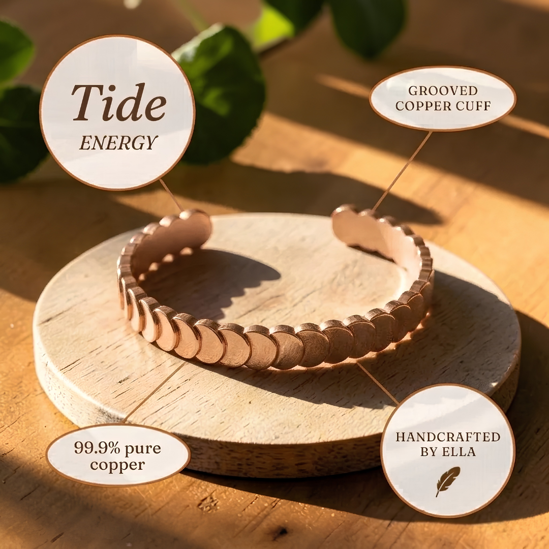 Bracelet Tide en cuivre d&
