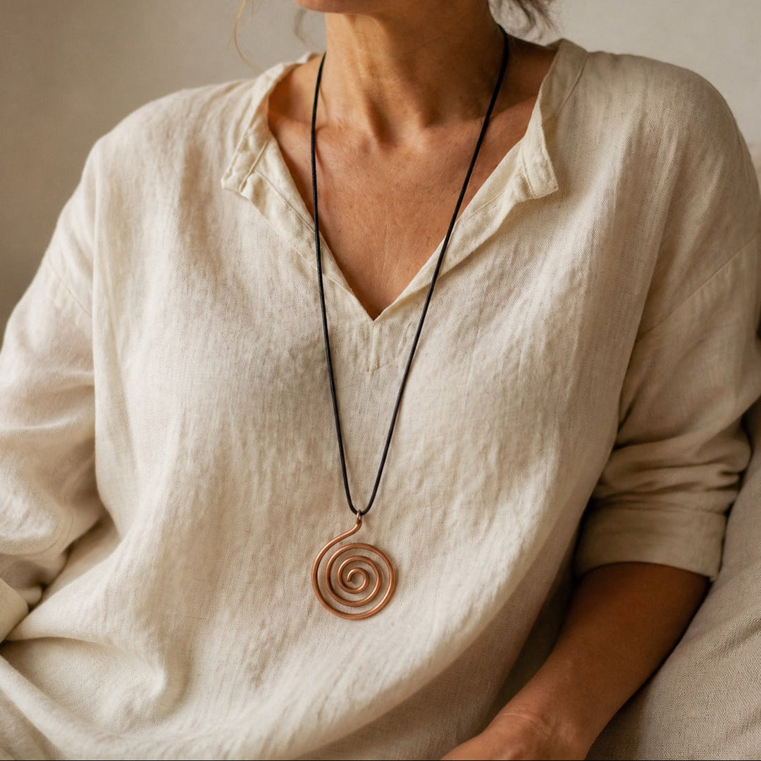Collier Mesa Écarlate en Cuivre