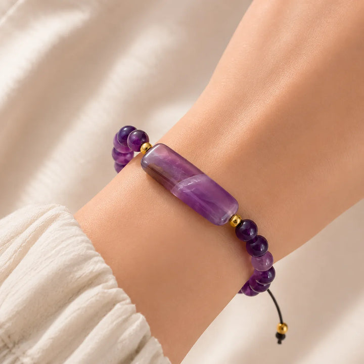 Bracelet Classique à Perles Réglable