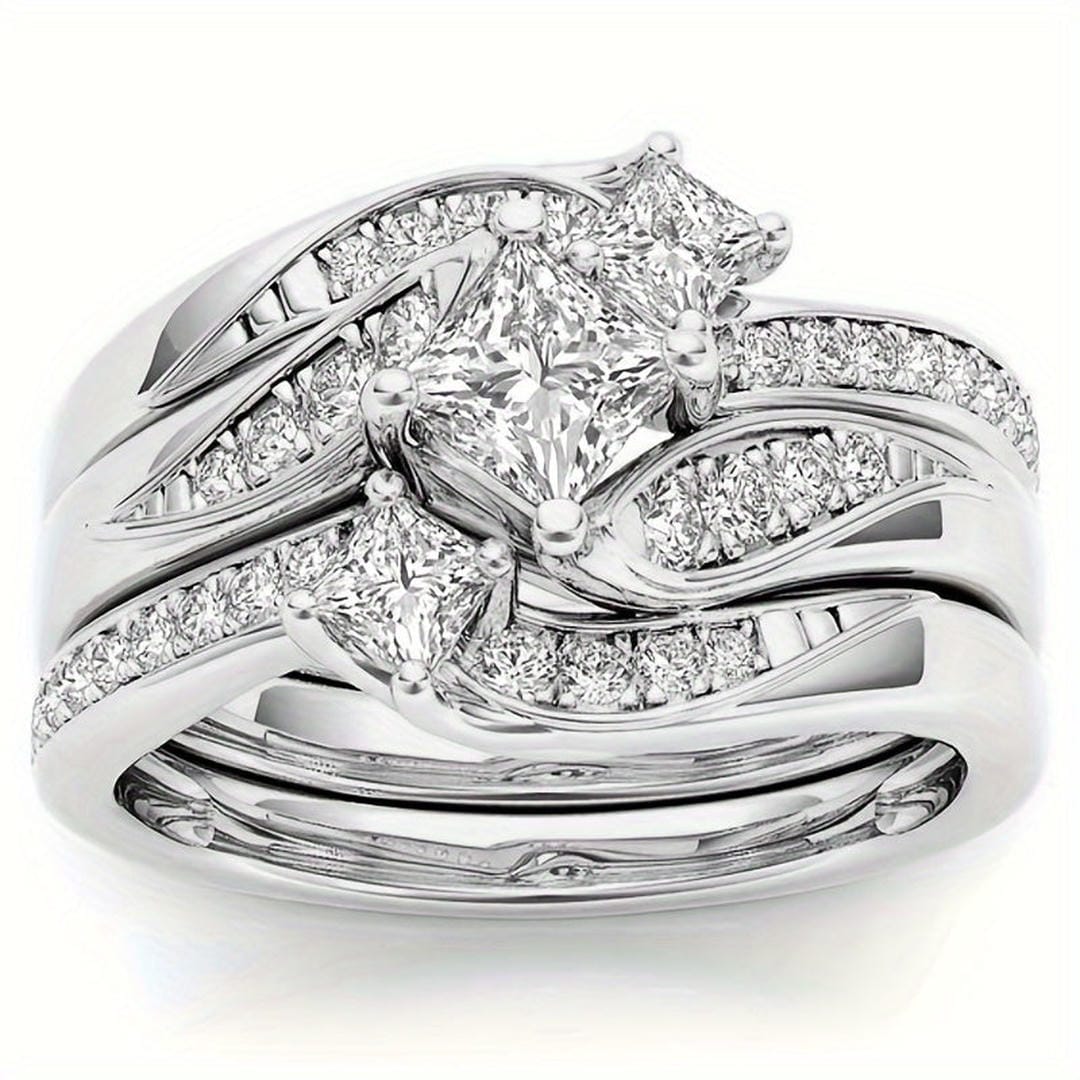 Ensemble de Bagues Cluster Princesse