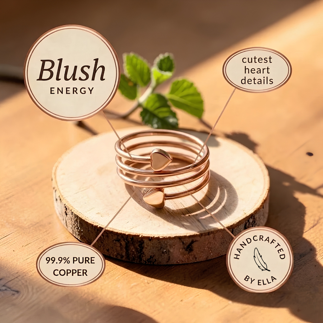 Bague en Cuivre Rose Ella