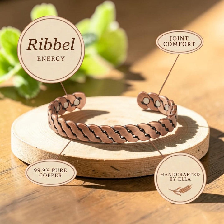Bracelet en cuivre Ribbel d&