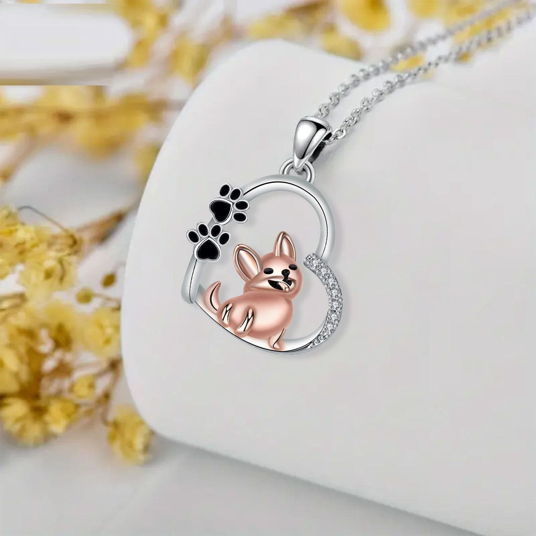 Collier Pendentif Cœur pour Chien