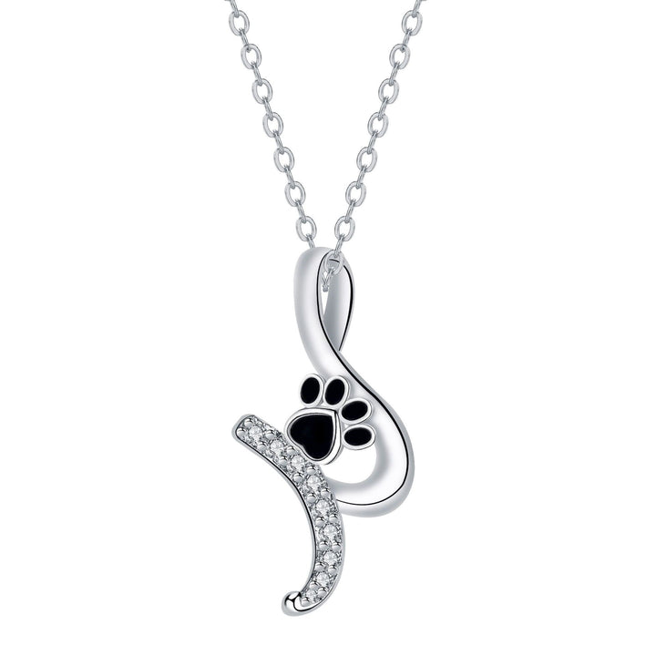 Collier Pendentif Mignonne Empreinte de Patte