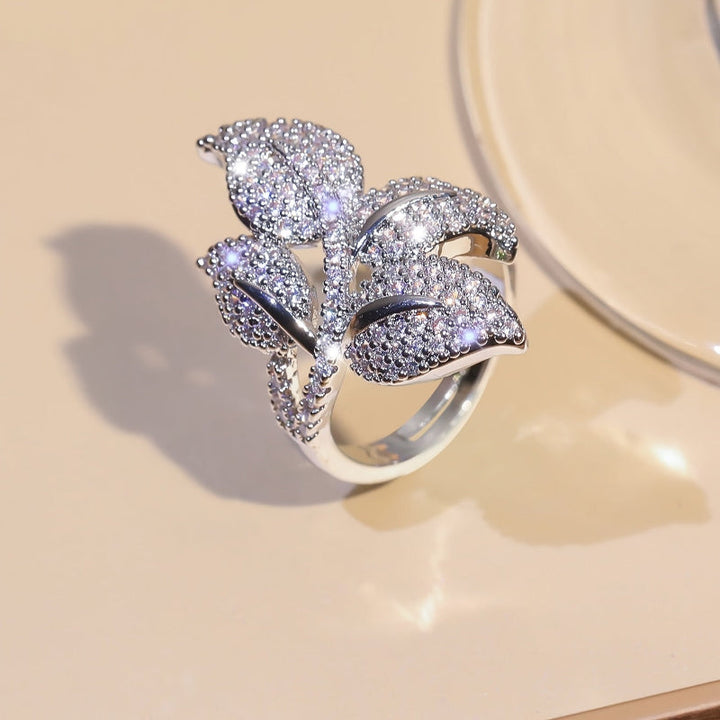Bague Ajustable Trèfle Classique