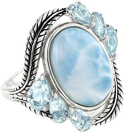 Bague Vintage en Opale Turquoise
