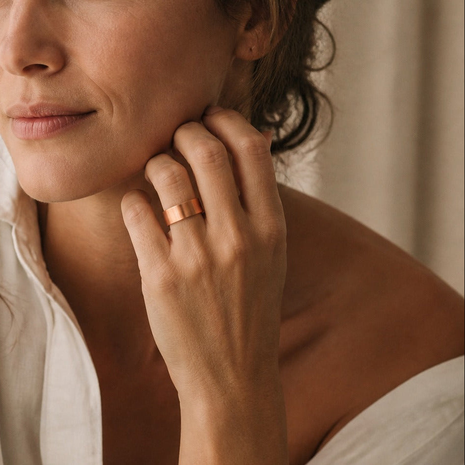 Bague en cuivre Weld Luxe