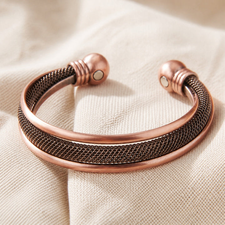 Bracelet en cuivre ancien Cairn
