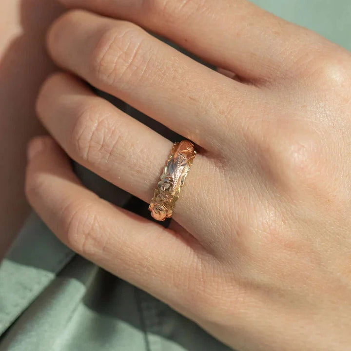 Bague en Or Souverain Pétale