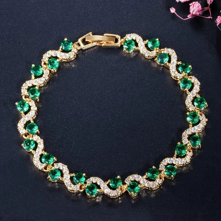 Bracelet Émeraude Fiora Emmeranthe
