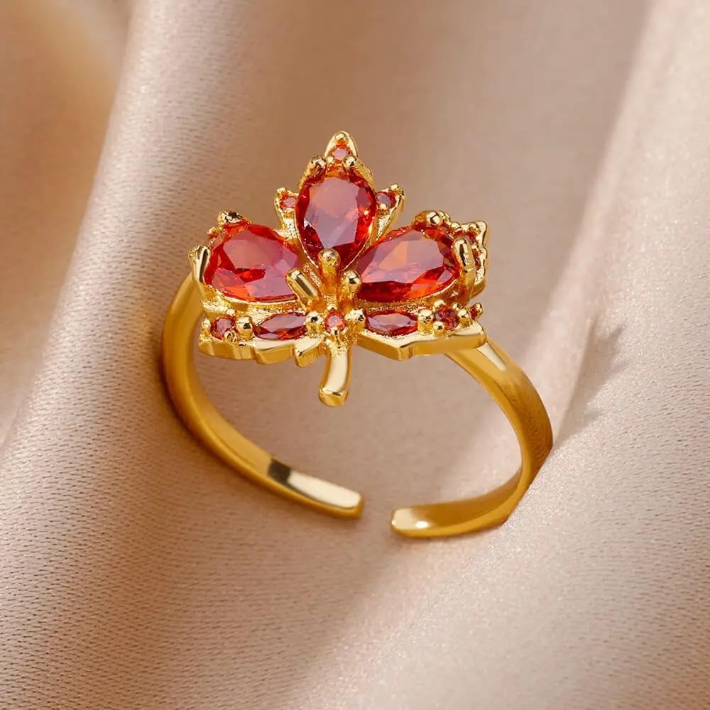Bague en Érable Crimsom Impérial